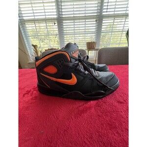 Nike Air Flight Falcon Men's Size 10.5 Black Bright Citrus-Night 397204 080
